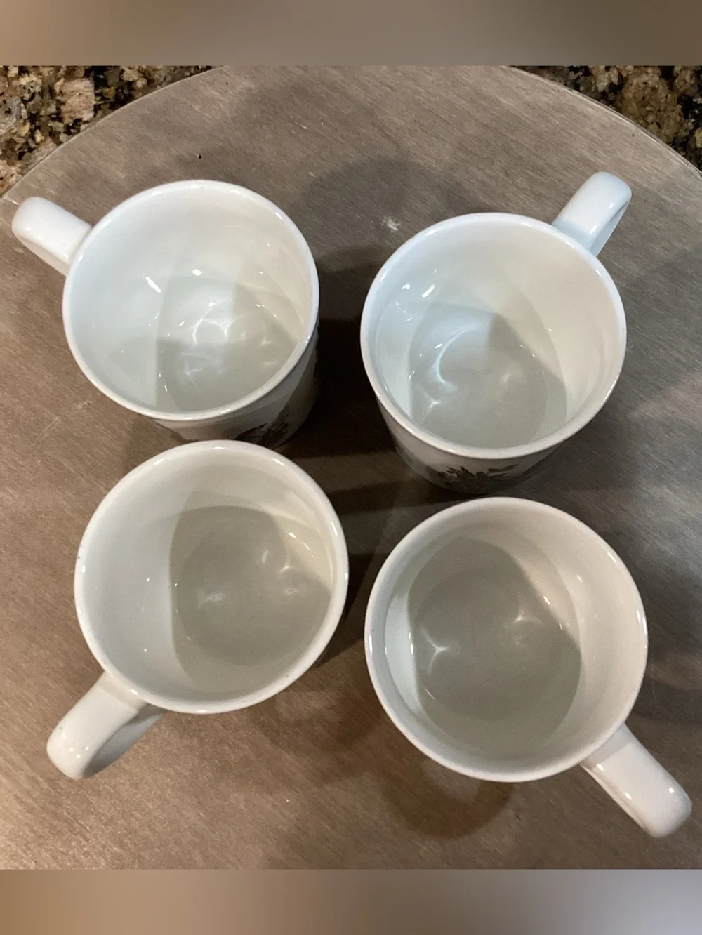 Vintage Johnson Brothers Game Birds Partridge 4 Mugs